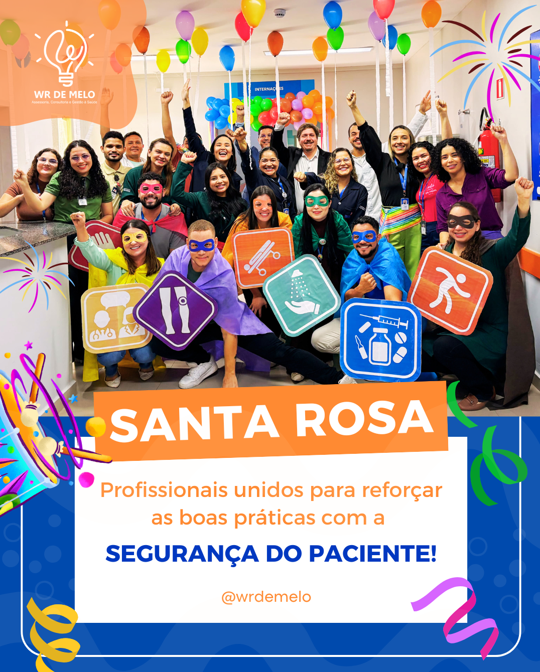 Dia Mundial da Segurança do Paciente: profissionais unidos para reforçar as boas práticas
